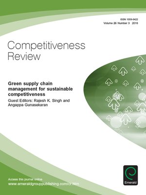 cover image of Competitiveness Review: An International Business Journal, Volume 26, Issue 3